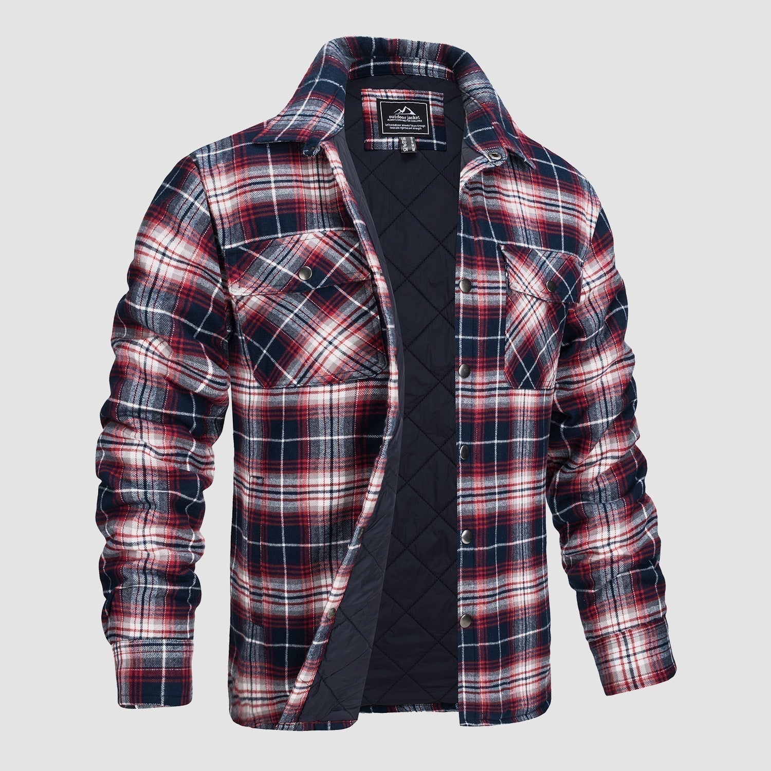 Bravien | Karierte Freizeitjacke