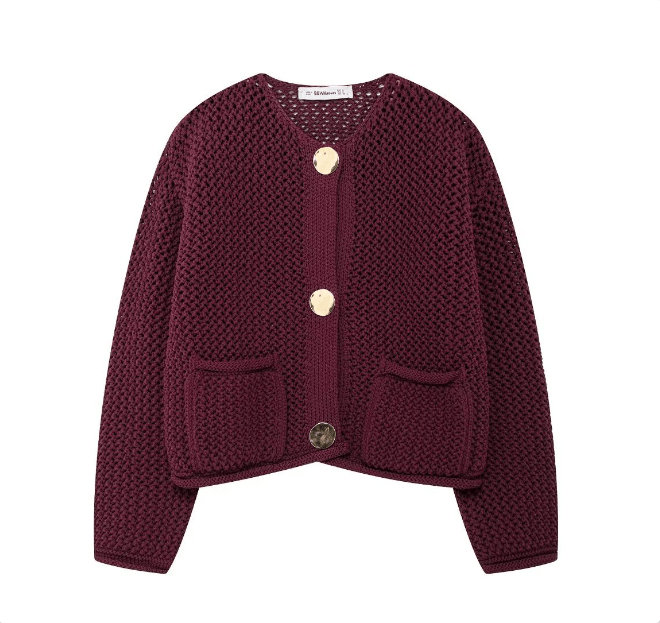 Rihanna | Kuscheliger Grobstrick-Cardigan