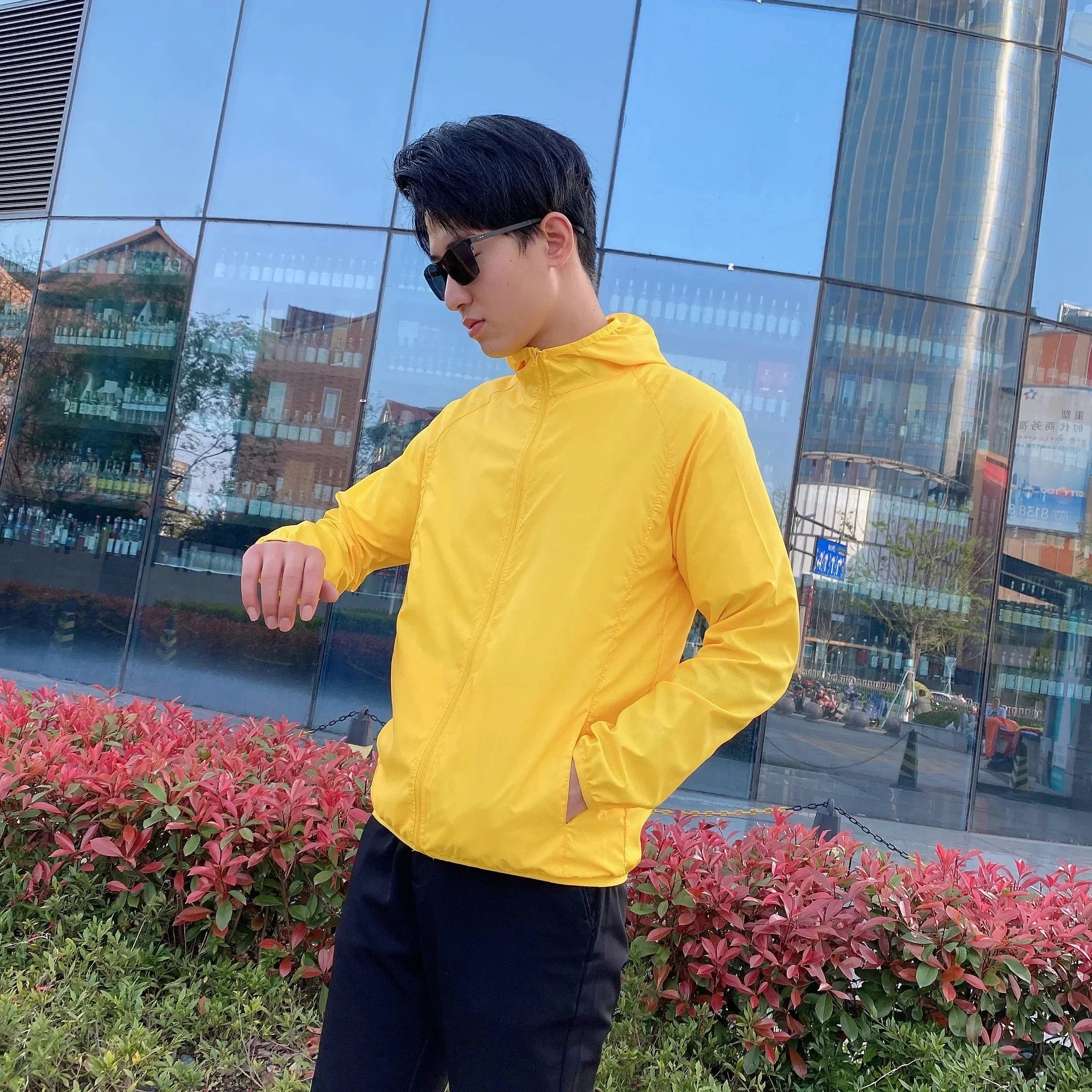 Yahir | Leichte Windbreaker-Outdoorjacke