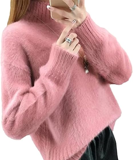 Velquira | Cloudsoft Pullover mit hohem Kragen