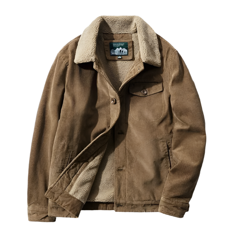 Thermogefütterte Outdoorjacke für Herren – Brannic 