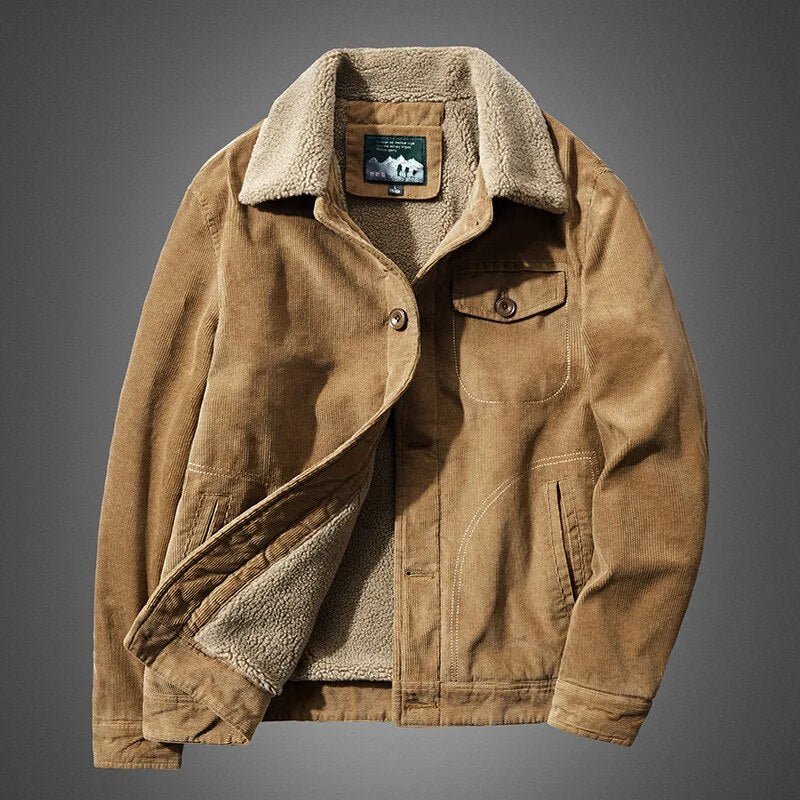 Thermogefütterte Outdoorjacke für Herren – Brannic 