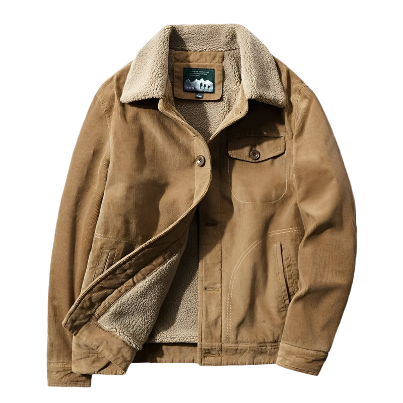Thermogefütterte Outdoorjacke für Herren – Brannic 