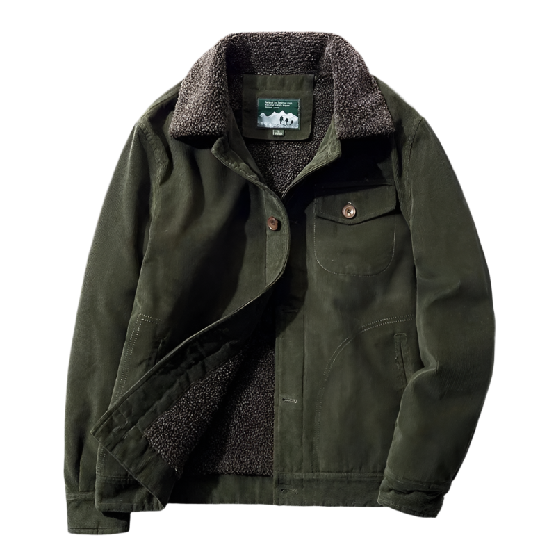 Thermogefütterte Outdoorjacke für Herren – Brannic 