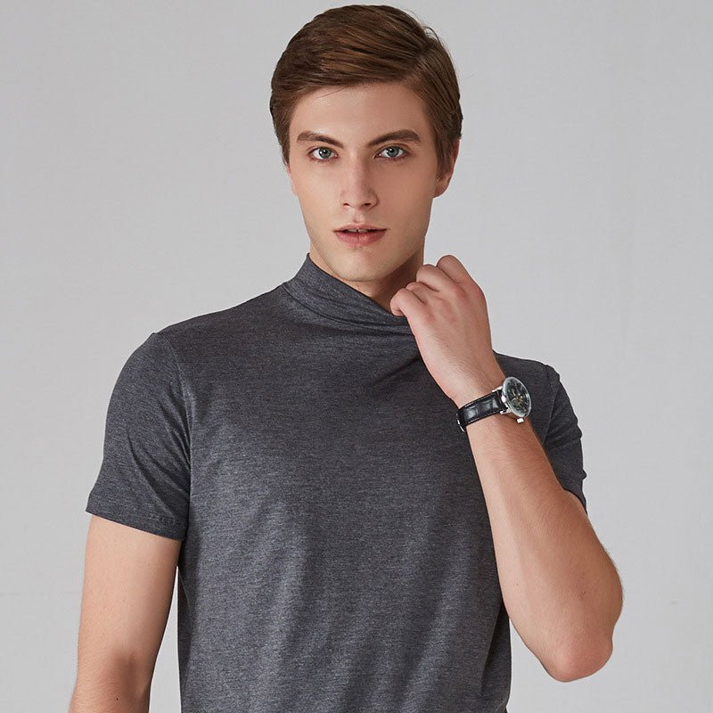Jarnen | T-Shirt im Rollkragenstil