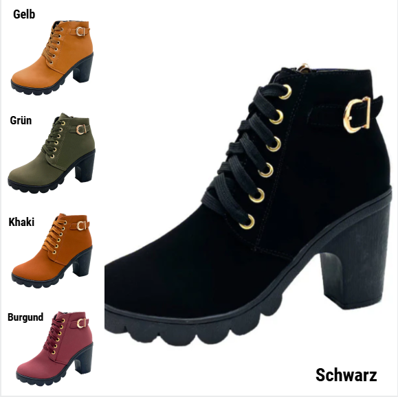 Stiefel mit dickem Absatz für Damen