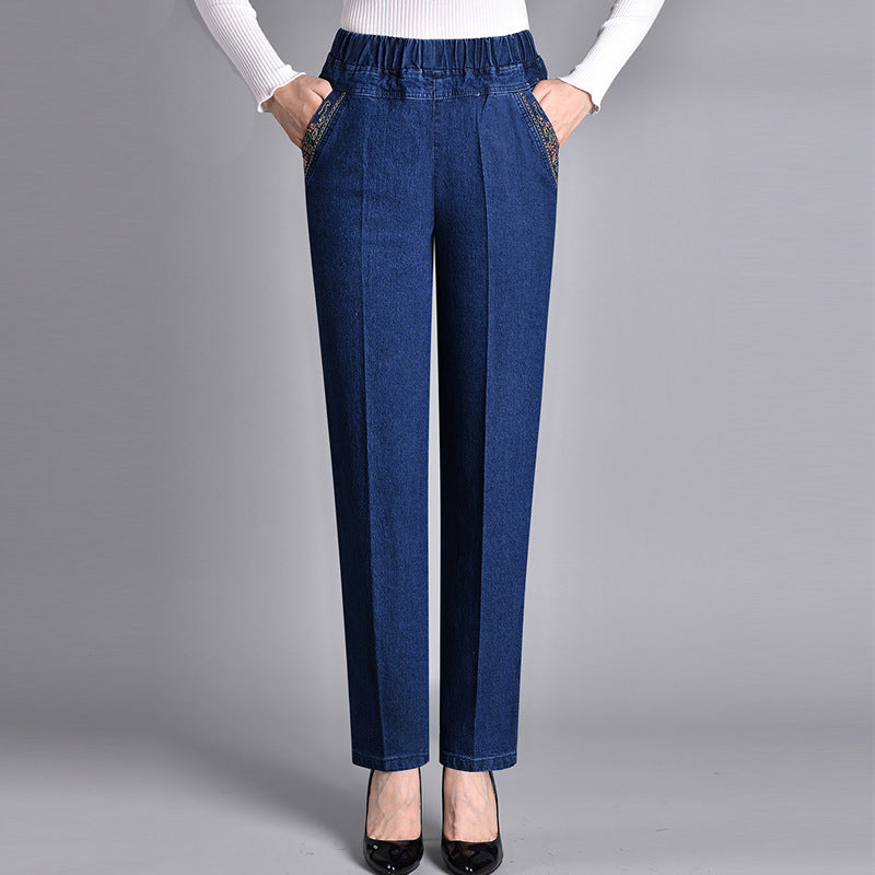 Maira | Damenjeans mit elastischer Taille 