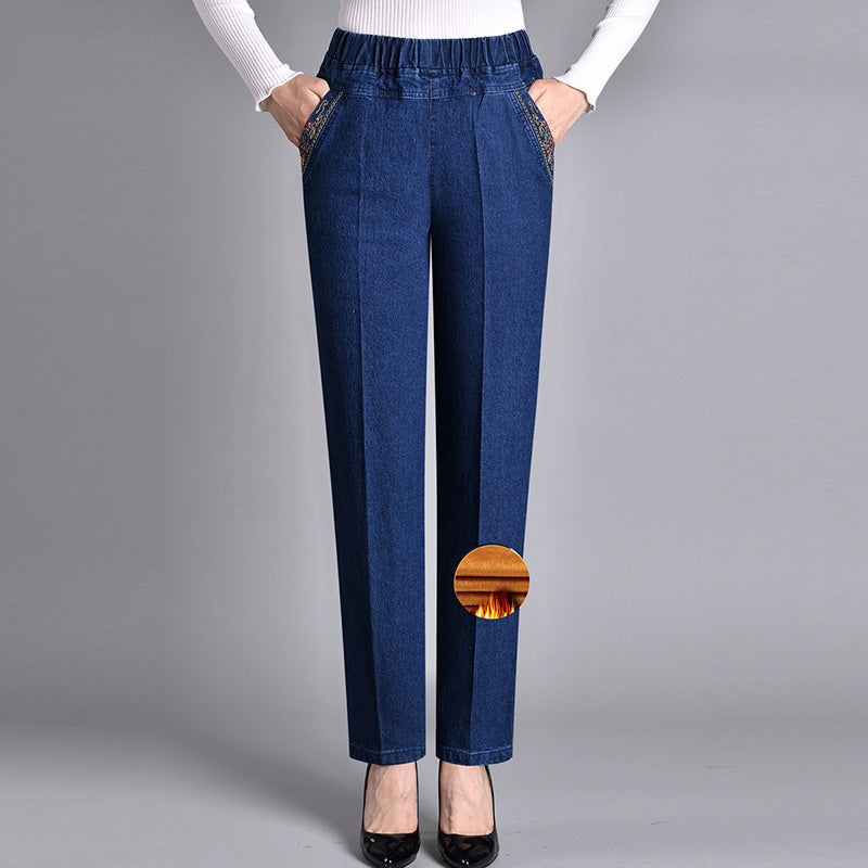 Maira | Damenjeans mit elastischer Taille 