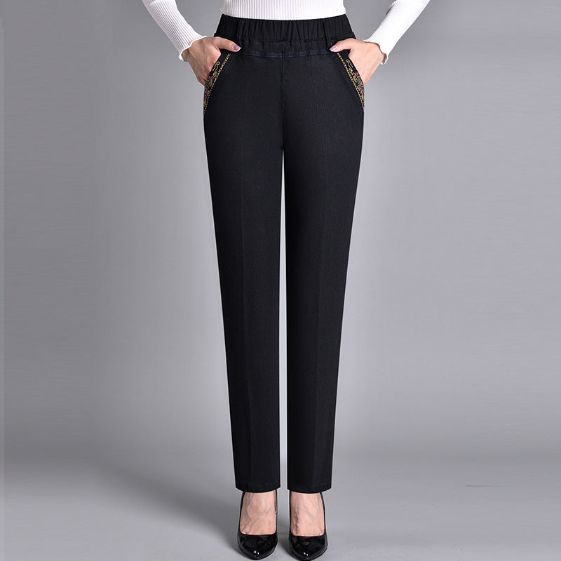 Maira | Damenjeans mit elastischer Taille 