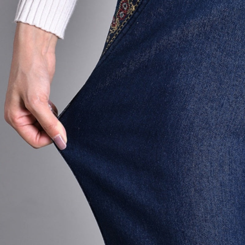 Maira | Damenjeans mit elastischer Taille 