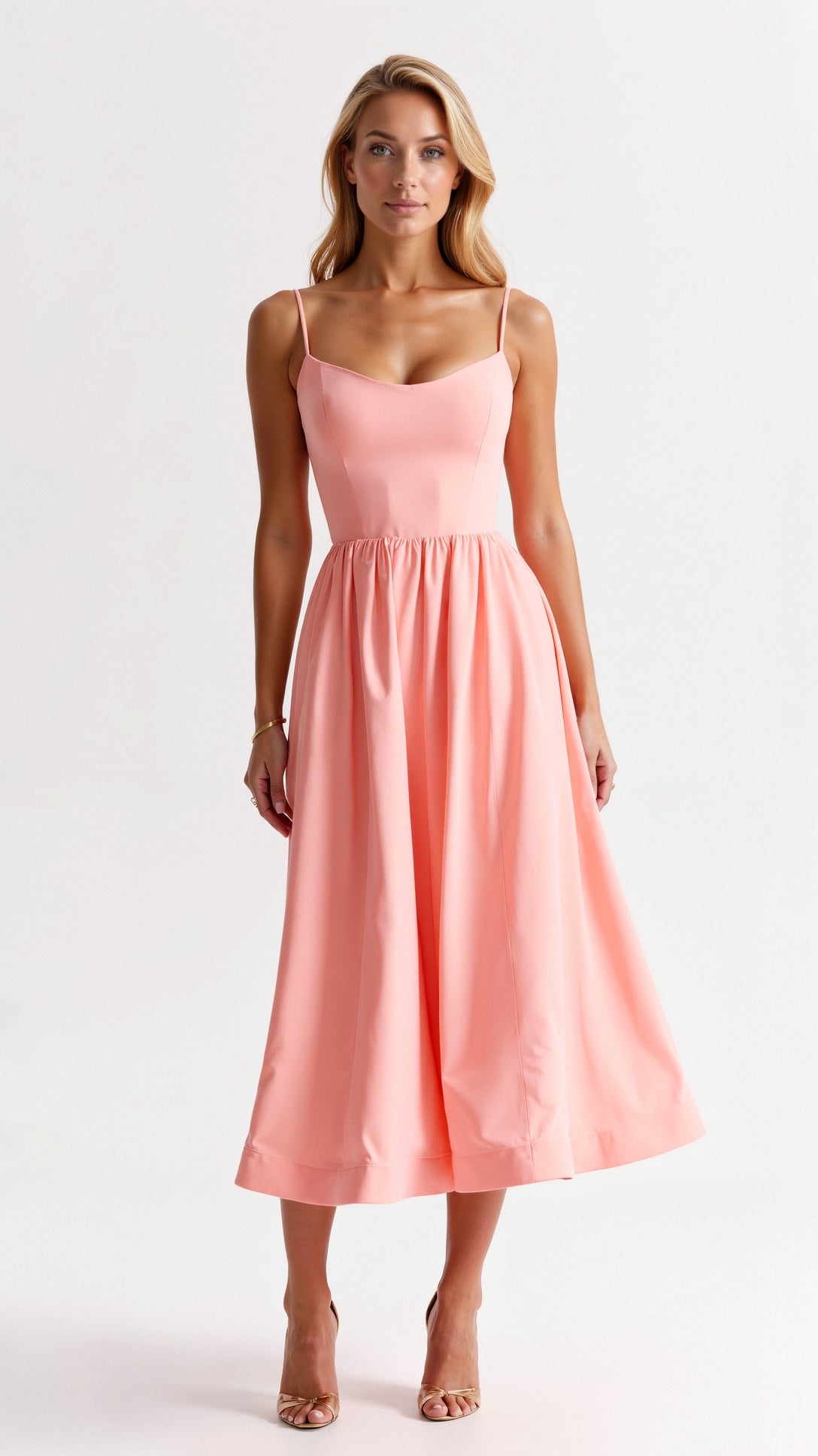 Carmeline | Maxikleid mit fließender Silhouette